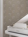 Tapeta naturalna z haftowanym wzorem York Wallcoverings MX9607 Laelynn Astoria