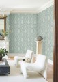Tapeta medaliony York Wallcoverings MX9645 Royal Damask Astoria
