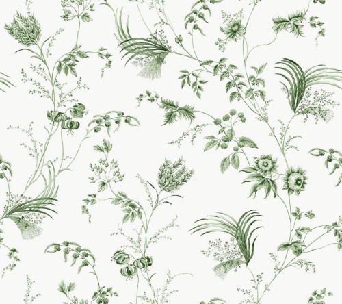 Tapeta roślinne pnącza York Wallcoverings MX9680 Floral Lace Astoria