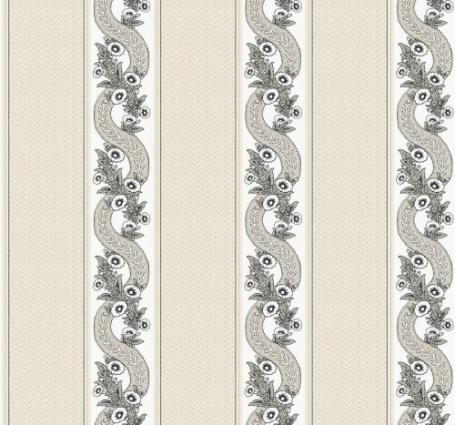 Tapeta eleganckie pasy York Wallcoverings MX9691 Abbeys Garland Astoria