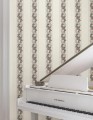 Tapeta eleganckie pasy York Wallcoverings MX9696 Abbeys Garland Astoria