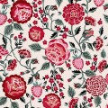 Tapeta kwiaty i owoce Cath Kidston 125497