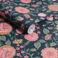 Tapeta kwiaty i owoce Cath Kidston 125500