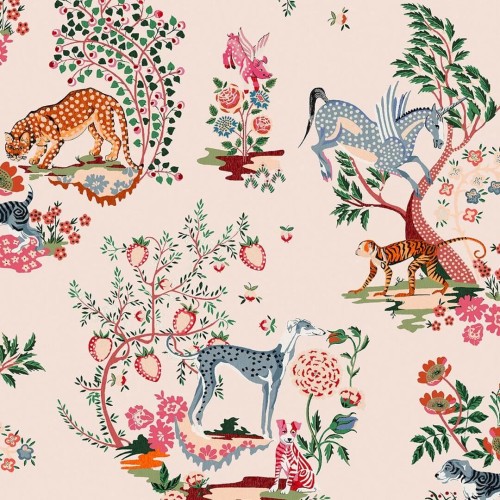 Tapeta Toil de Jouy Cath Kidston 125528