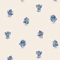 Tapeta drobne rośliny w styl porcelany Cath Kidston 125529