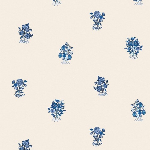 Tapeta drobne rośliny w styl porcelany Cath Kidston 125529
