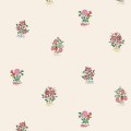 Tapeta drobne rośliny w styl porcelany Cath Kidston 125530