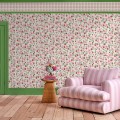Tapeta kwiaty i owoce Cath Kidston 125531