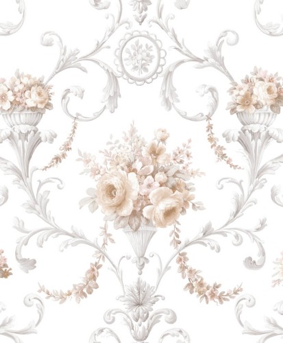 Tapeta z ornamentowym wzorem Galerie CI38229 Classic Silks 4