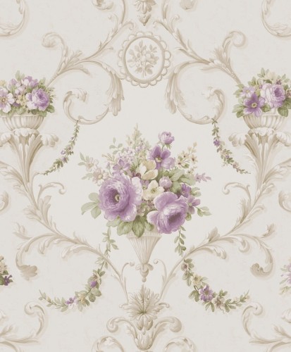 Tapeta z ornamentowym wzorem Galerie CI38231 Classic Silks 4