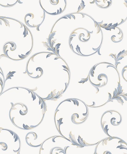 Tapeta stylowe liście akantu Galerie CI38237 Classic Silks 4