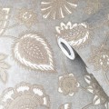 Tapeta stylizowane liście i kwiaty Galerie DWP0351-04 Elegance