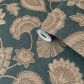 Tapeta stylizowane liście i kwiaty Galerie DWP0351-05 Elegance