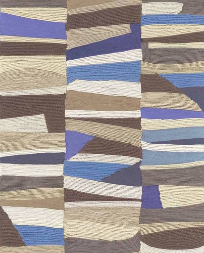 Tapeta imitująca ręcznie tkany patchwork Eijffinger 340572 Groovy