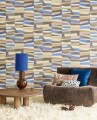 Tapeta imitująca ręcznie tkany patchwork Eijffinger 340572 Groovy