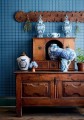 Tapeta kratka Thibaut T44056 Huntley Plaid Stripes and Checks Resource