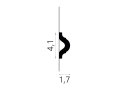 Listwa ścienna MDD332 Mardom Decor - wys. 4,1 cm
