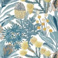 Tapeta tropikalna roślinność Thibaut T13922 Protea Palm Grove