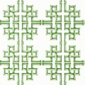Tapeta bambusowa kratownica Thibaut T13900 Boca Bamboo Palm Grove