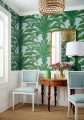 Tapeta liście palmy Thibaut T13907 Queen Palm Palm Grove