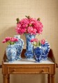Tapeta naturalna tkana z rafii z Filipin Thibaut T13039 Carolina Raffia Grasscloth Resource Volume 6