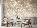 Fototapeta liście rozmywające się w miękkiej mgle Wallcraft Whisper 1110 32 2501