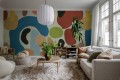 Fototapeta abstrakcyjna Rebel Walls R18907 Color Clicks Rainbow Hot Pops