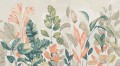 Fototapeta roślinna Rebel Walls R18925 Happy Plants Pastel Hot Pops