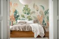 Fototapeta roślinna Rebel Walls R18925 Happy Plants Pastel Hot Pops
