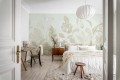 Fototapeta roślinna Rebel Walls R18926 Happy Plants Beige Hot Pops