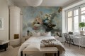 Fototapeta klasyczny fresk Rebel Walls R20551 Royal Magnificence Blue Hot Pops