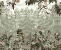 Fototapeta senna scena leśna Rebel Walls R20846 Owl Forest Green Hot Pops