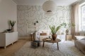 Fototapeta abstrakcyjne kształty Rebel Walls R21186 Peaceful Beige Hot Pops