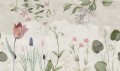 Fototapeta kwiaty i liście Rebel Walls R20857 Floral Nostagia Pastel Hot Pops