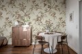Fototapeta pnącza róż Rebel Walls R21172 Rose Garland Beige Hot Pops
