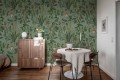 Fototapeta tropikalna flora i fauna Rebel Walls R21356 Tropical Harmony Tuquoise Hot Pops