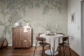 Fototapeta pnącza wisterii Rebel Walls R21380 Wisteria Garden Light Blue Hot Pops