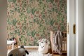 Fototapeta tropikalna flora i fauna Rebel Walls R21386 Tropical Harmony Pink Hot Pops