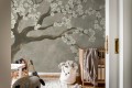 Fototapeta kwitnące drzewo Rebel Walls R21424 Calm Blossom White Hot Pops
