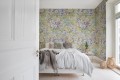 Fototapeta kwiaty retro Rebel Walls R21144 Flowerhaze Soft Hot Pops