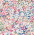 Fototapeta kwiaty retro Rebel Walls R21146 Flowerhaze Pink Hot Pops