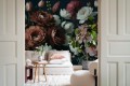 Fototapeta kwiaty Rebel Walls R21530 Bouquet in Bloom Dark Hot Pops