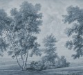 Fototapeta drzewa Rebel Walls R21542 Tree on the Hill Blue Hot Pops