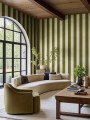 Fototapeta paski Rebel Walls R21533 Bold Stripes Green Hot Pops