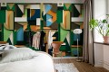 Fototapeta geometryczna efekt 3D Rebel Walls R21581 Caroline Forest Mic Linder