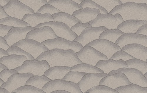 Tapeta falujące sznurki Casamance 76971528 Ondula Broderies - 100 cm szer.