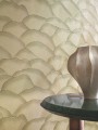 Tapeta falujące sznurki Casamance 76971630 Ondula Broderies - 100 cm szer.