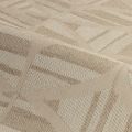 Tapeta haftowana geometria Casamance 76982140 Filandra Broderies - 100 cm szer.