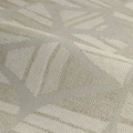 Tapeta haftowana geometria Casamance 76982242 Filandra Broderies - 100 cm szer.