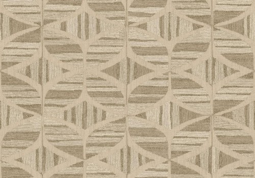 Tapeta haftowana geometria Casamance 76982344 Filandra Broderies - 100 cm szer.